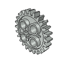 Technic Gear 24 Tooth with Single Axle Hole